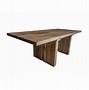 Image result for Reclaimed Wood Dining Table with Planks