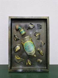 Image result for Broken Bottle Art