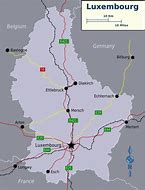 Image result for Kirchberg Luxembourg Map