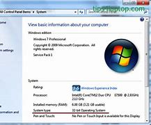 Image result for Windows 7 Check 86 Bit or 64-Bit