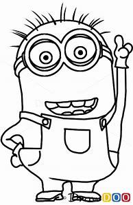 Image result for Minion Dave Outline