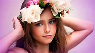 Image result for Flower Head Girl