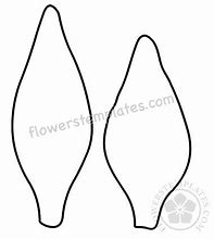 Image result for Lily Flower Petal Template
