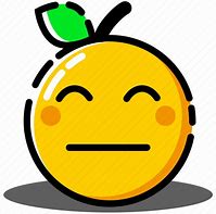Image result for Orange Face Emoji