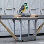 Image result for DIY Miter Saw Stand with Wheels