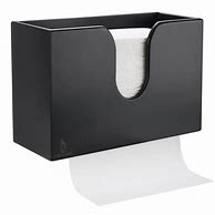 Image result for Kitchen Paper Towel Holder Black