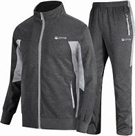 Image result for TBMPOY Men's Tracksuits Sweatsuits For Men Sweat Track Suits 2 Piece Casual Athletic Jogging Warm Up Full Zip Sets