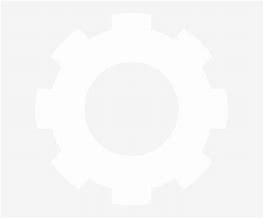 Image result for White Cog Icon