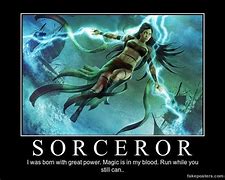 Image result for Dnd Sorcerer versus Wizard Meme
