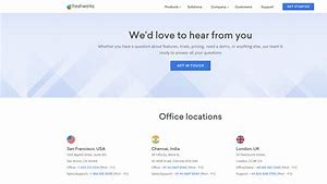 Image result for Comapany Contact Us Page