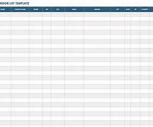 Image result for Supplier List Example