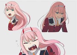 Image result for Angry Zero Two Meme