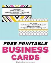 Image result for Free Printable Business Card Templates