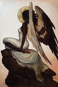 Image result for Black Female Angels with Wings