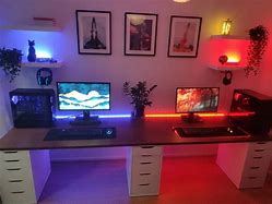 Image result for Two-Person Gaming Setup