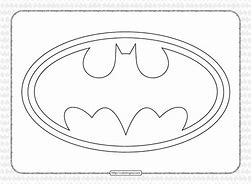Image result for Batman Symbol with Word Outline