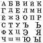 Image result for Russian Alphabet English
