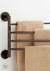 Image result for Swing Arm Towel Rack