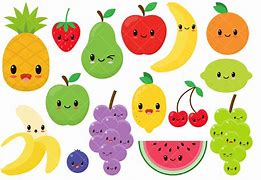 Image result for Cartoon Summer Fruit Cute