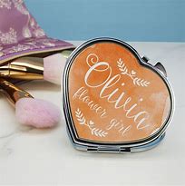 Image result for Heart Shaped Compact Mirror