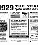 Image result for The Year You Were Born Free Printable