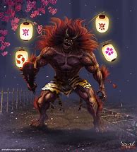Image result for Japanese Oni Demon Creatures