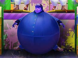 Image result for Willy Wonka Blueberry Character
