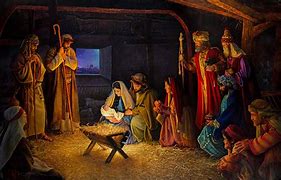 Image result for Nativity Scene Christ Is Born