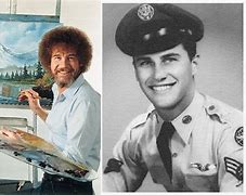 Image result for Bob Ross in the Air Force