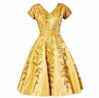 Image result for Retro Yellow Dress