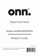 Image result for Digital Clock Radio Model Aaablk1000008726