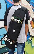 Image result for How to Hold Skateboard On Bag