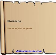 Image result for alforr0cho