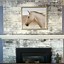 Image result for Wall Unit with Fireplace Brick Paint