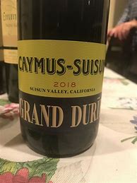 Image result for Caymus Suisun Grand Durif