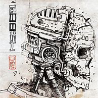 Image result for Steampunk Robot Sketch
