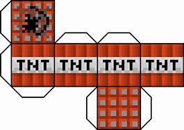 Image result for Minecraft TNT Printable