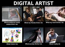 Image result for Digital Art Memes