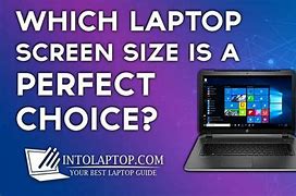 Image result for HP Laptop Screen Size