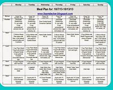 Image result for Fitness Meal Plan