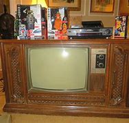 Image result for Old Wooden Quasar TV