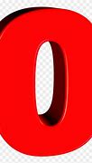 Image result for Red Number 0 Clip Art