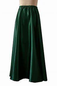 Image result for Dark Green Long Skirt