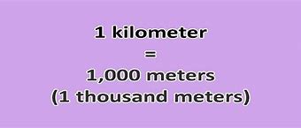 Image result for Meter vs Kilometer