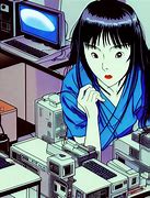 Image result for Computer CG Japanese Anime From 90s