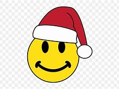 Image result for Smiley-Face Emoji with Santa Hat