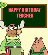 Image result for Happy Birthday Teacher Meme