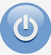 Image result for Free Blue Power Button Icon