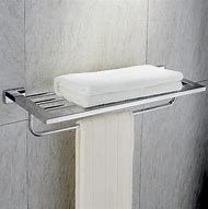 Image result for Polish Silver Wall Mounted Towel Rack