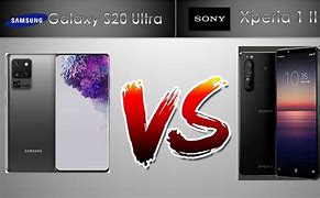 Image result for Xperia 1 II vs S20 Ultra